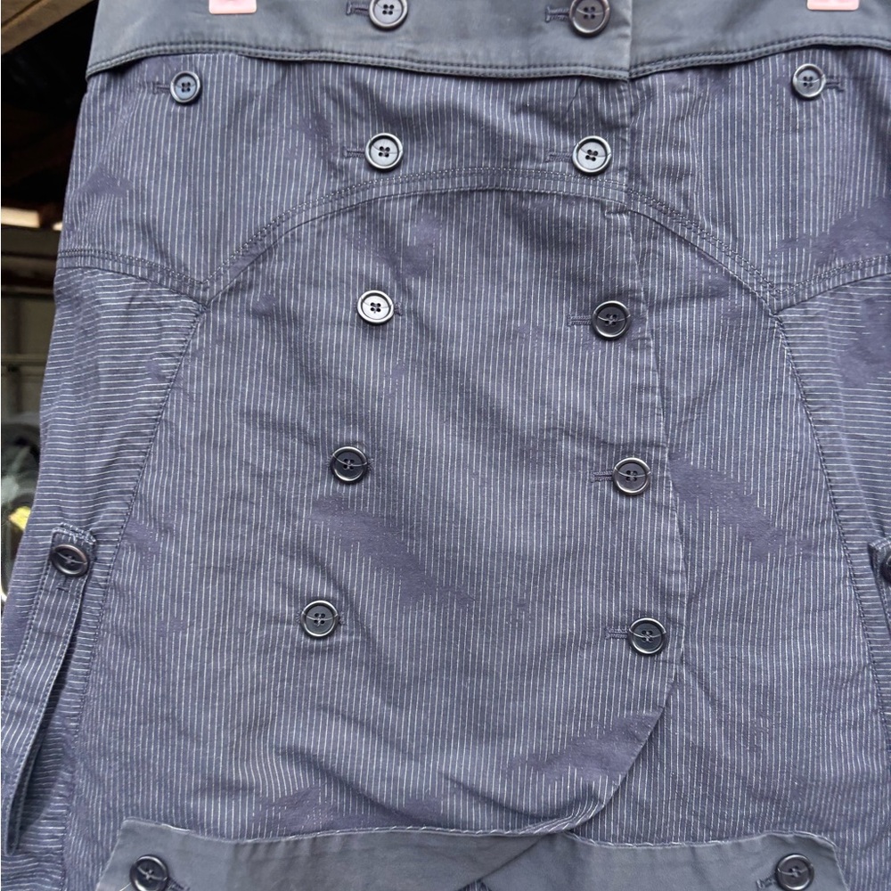 SOLD Marithe Francois Girbaud Gray Mini Skirt - Picture 6 of 11